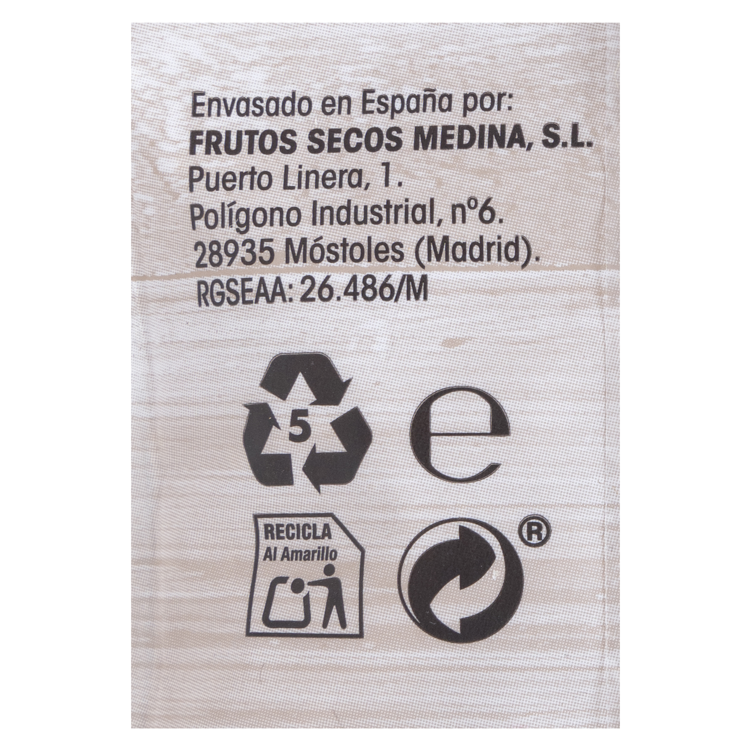 Pipa cruda pelada Alipende 200g