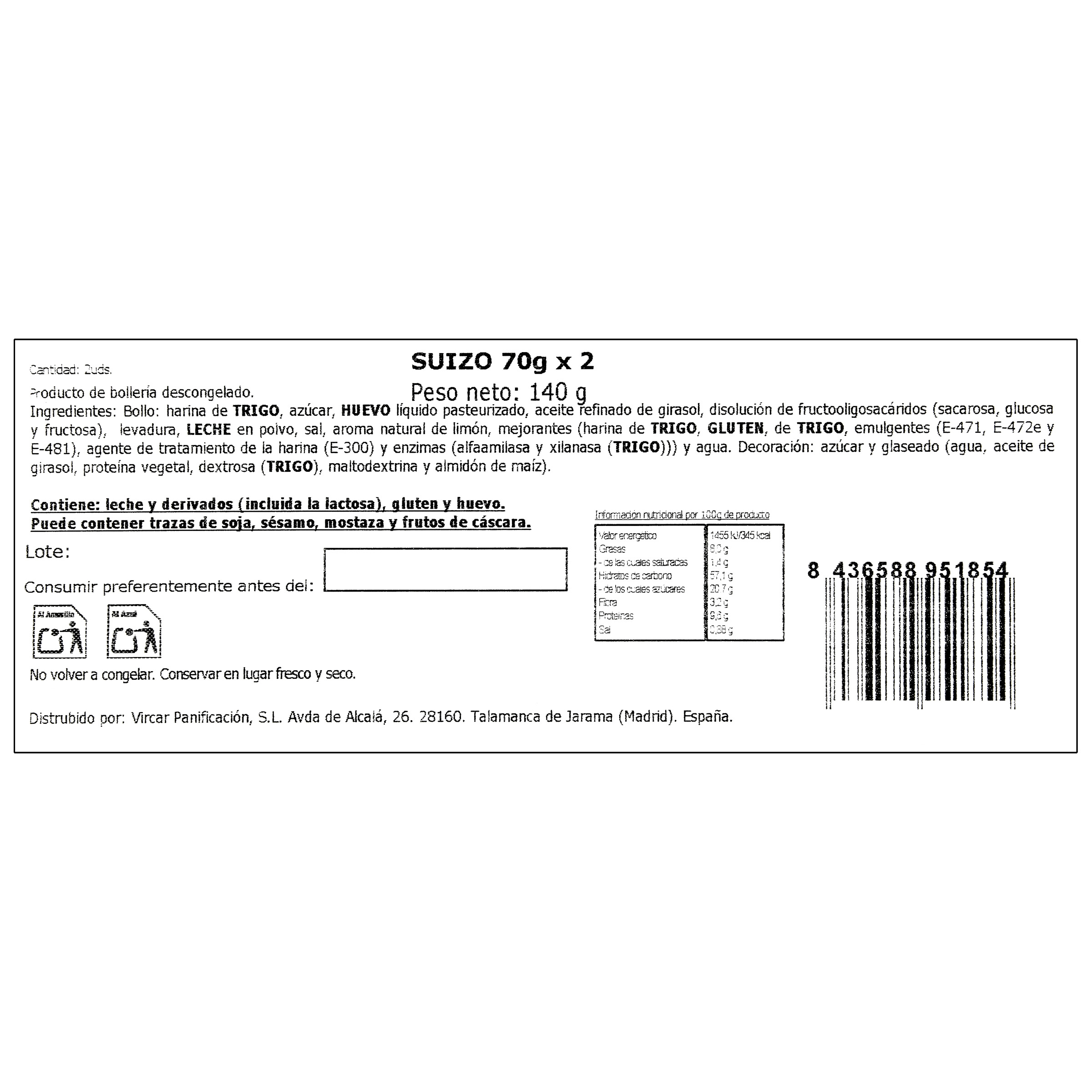 Suizo 140g