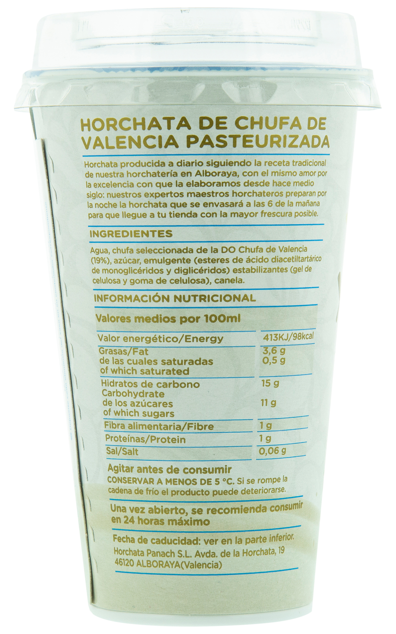 Horchata Fresca Xufatopía 250 ml