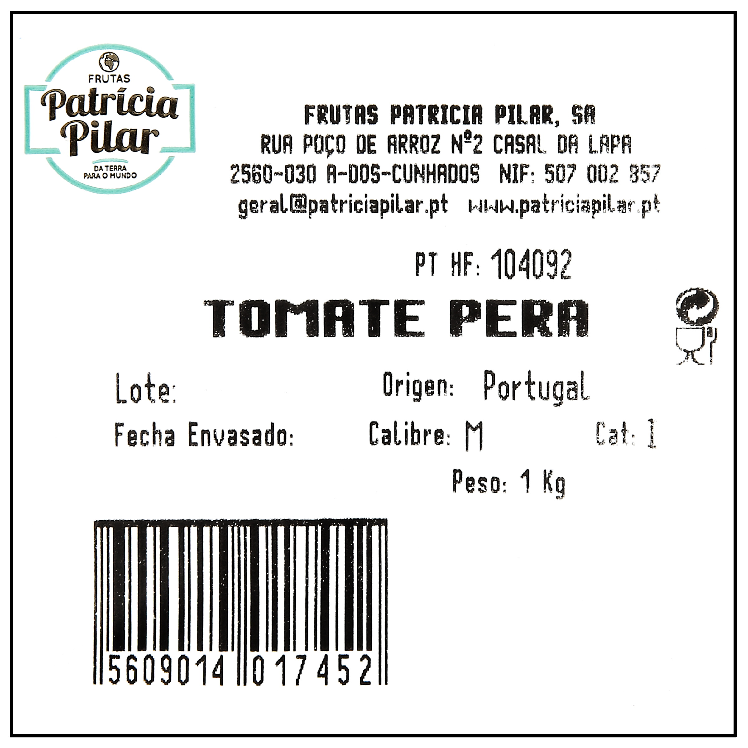 Tomate bandeja 1k