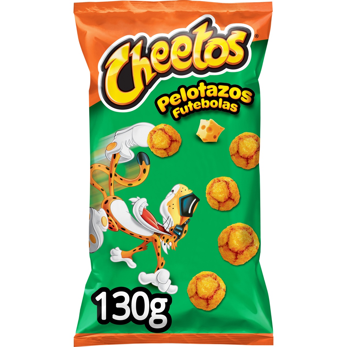 Snack de maíz cheetos 130g pelotazos