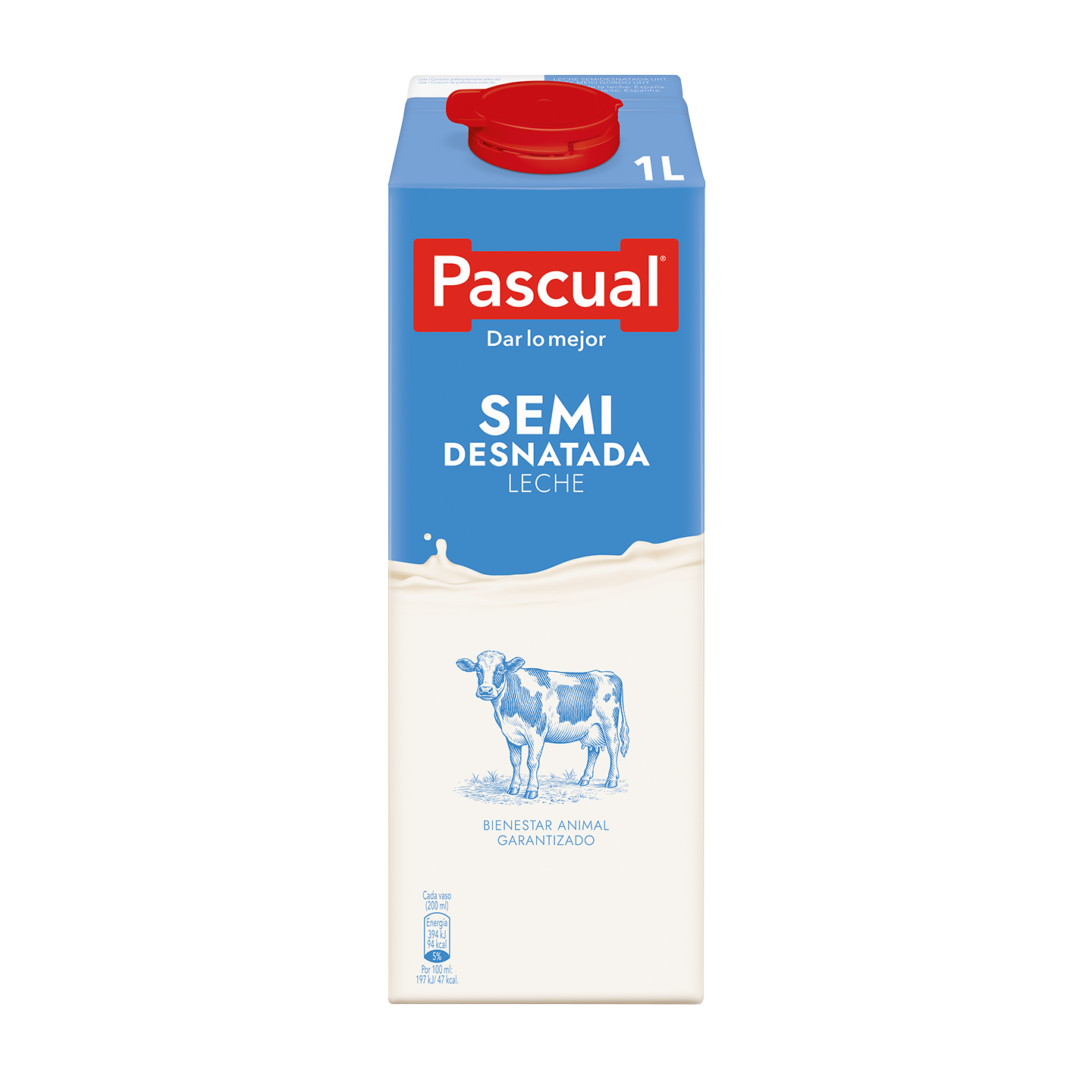 Leche Pascual 1l semidesnatada