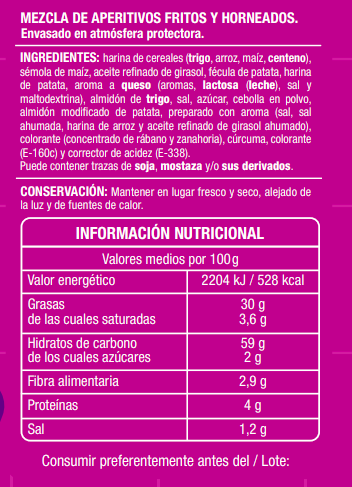 Snack cocktail Alipende 200g