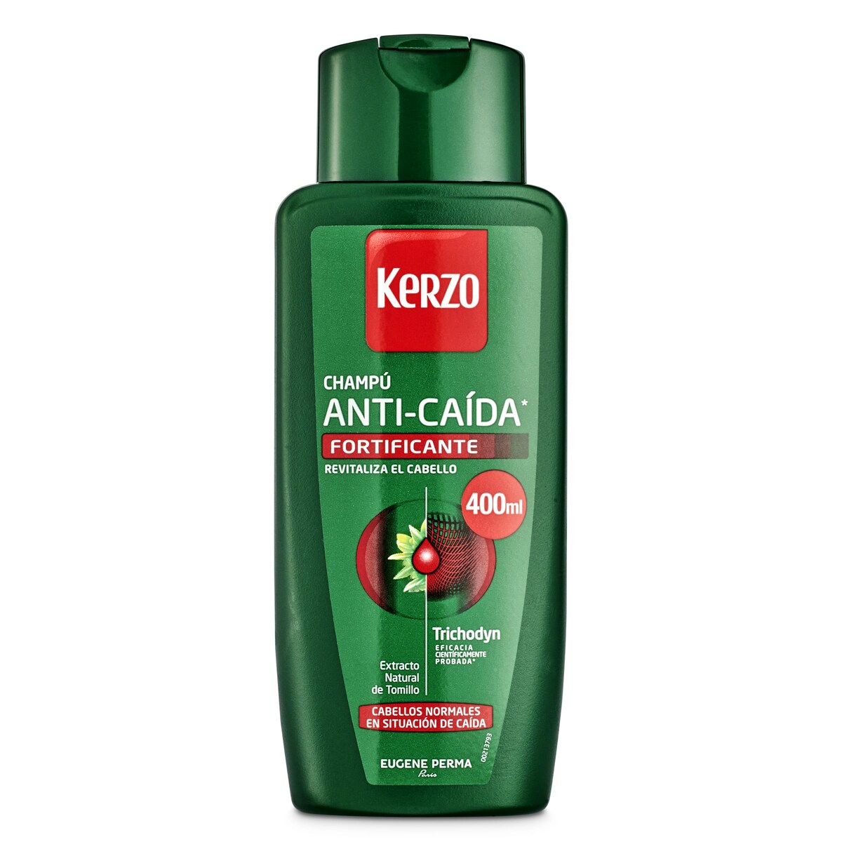 Champú Kerzo 400ml anticaída refrescante