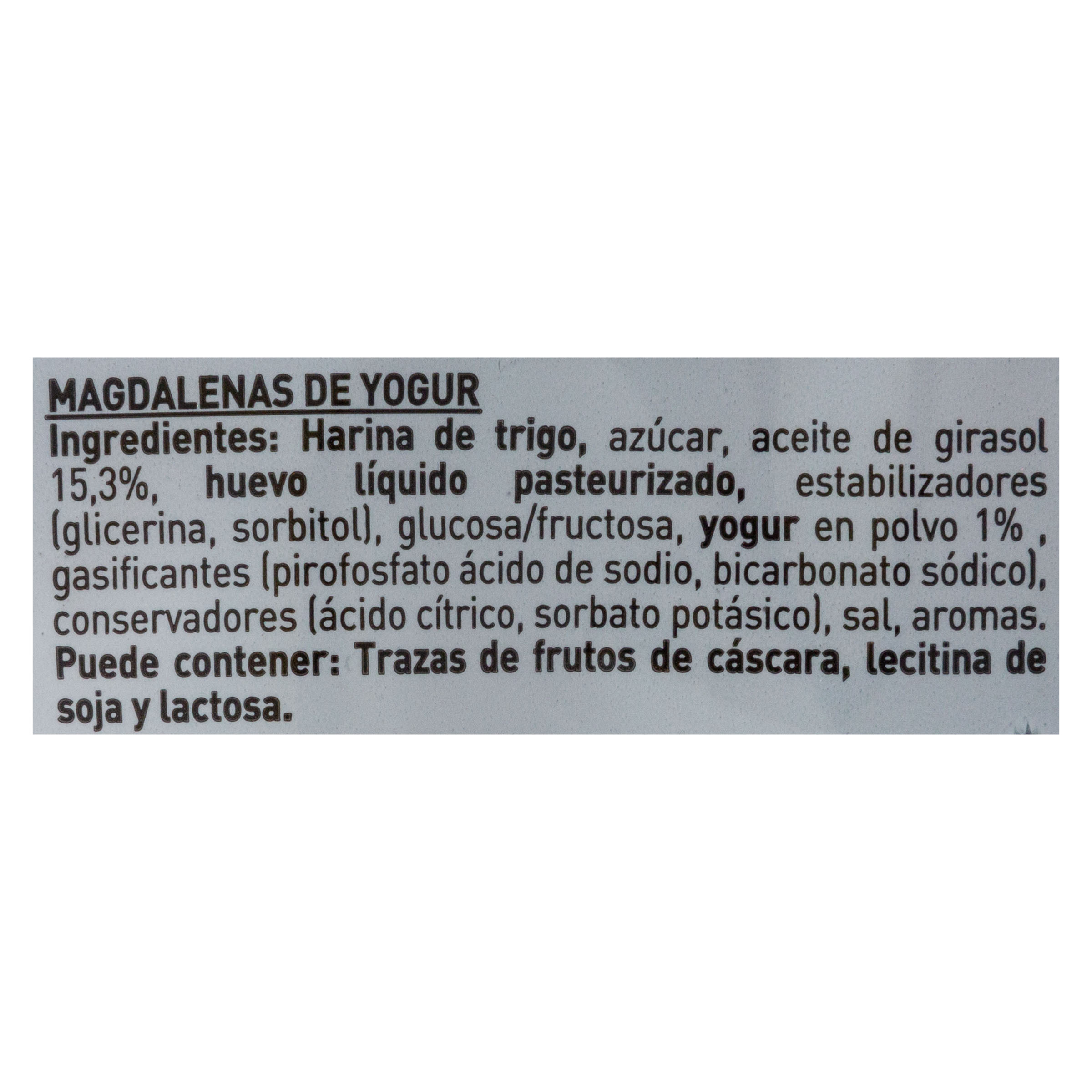 Magdalena Luna 600g con yogur