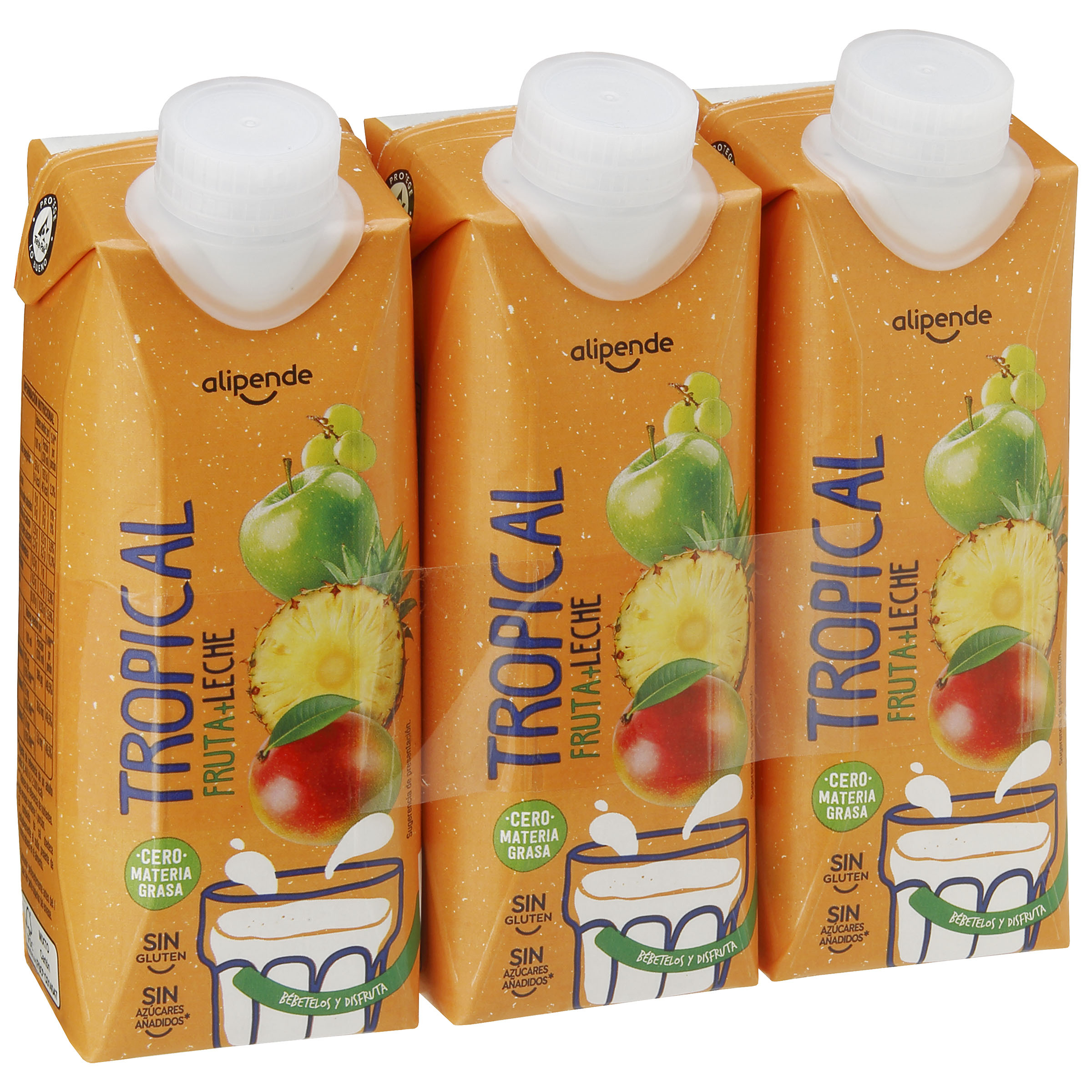 Zumo fruta + leche P3 Alipende Tropical