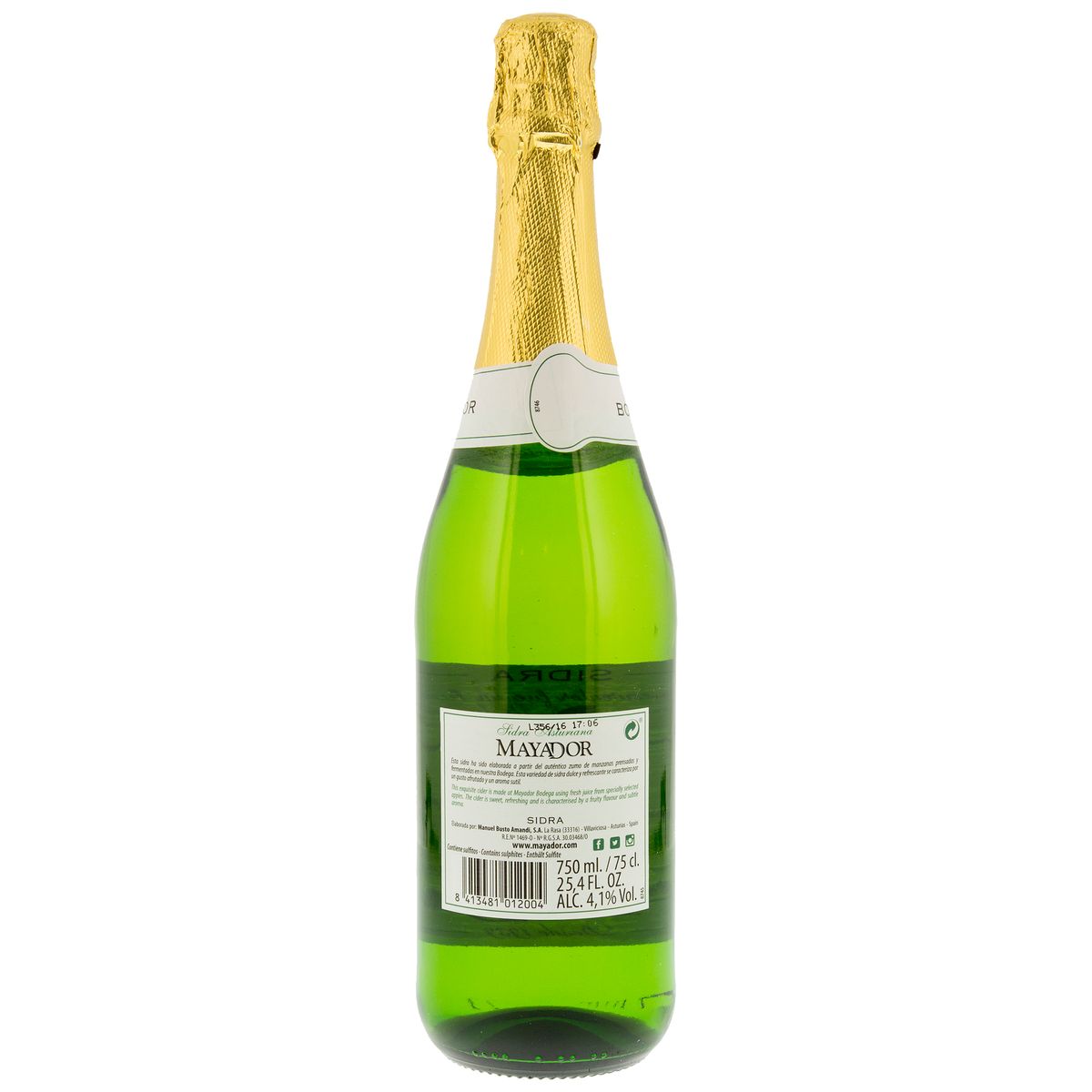 Sidra Asturiana Mayador 75cl