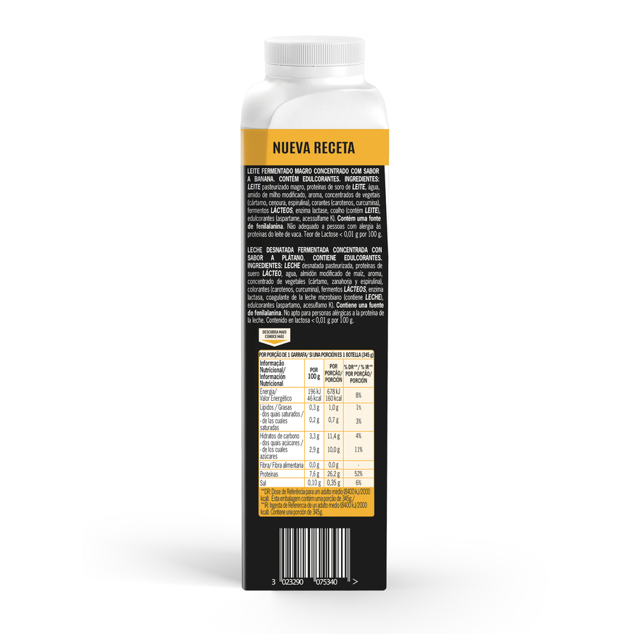 Bebida sabor plátano Lindahls Nestlé 345g pro+