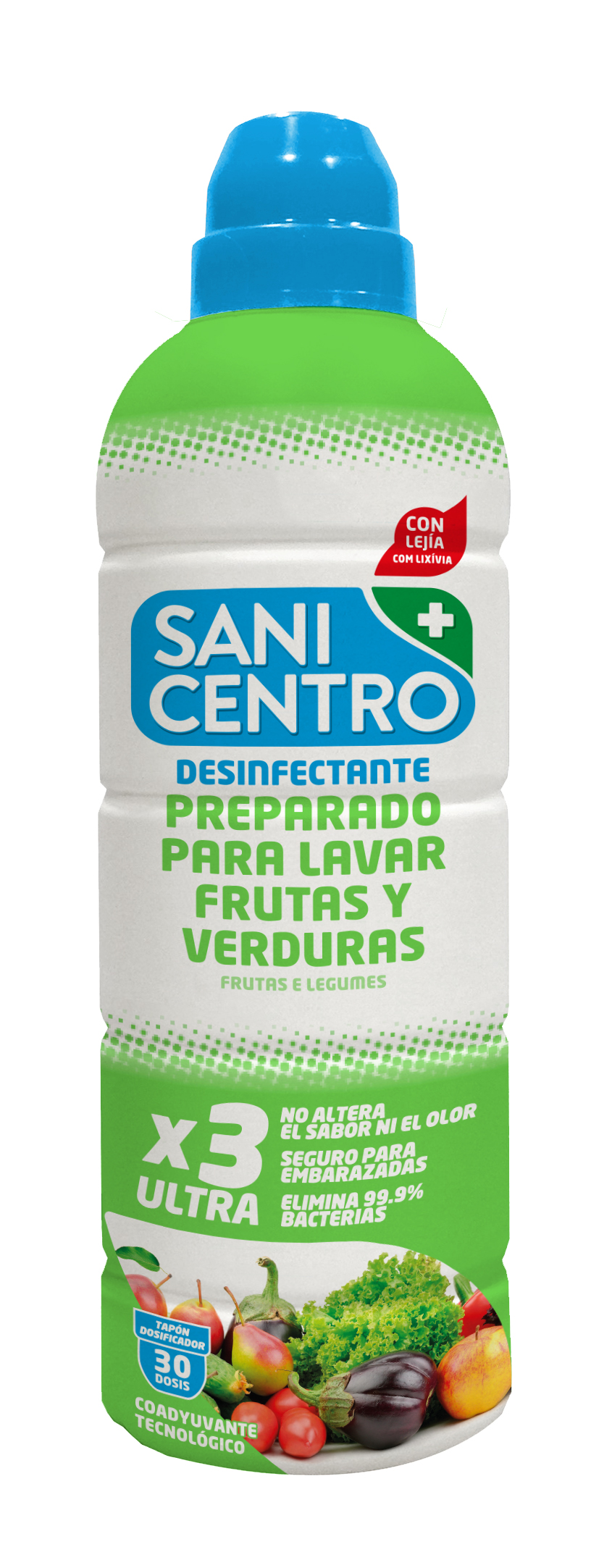 Desinfectante para lavar fruta-verdura Sanicentro 750ml