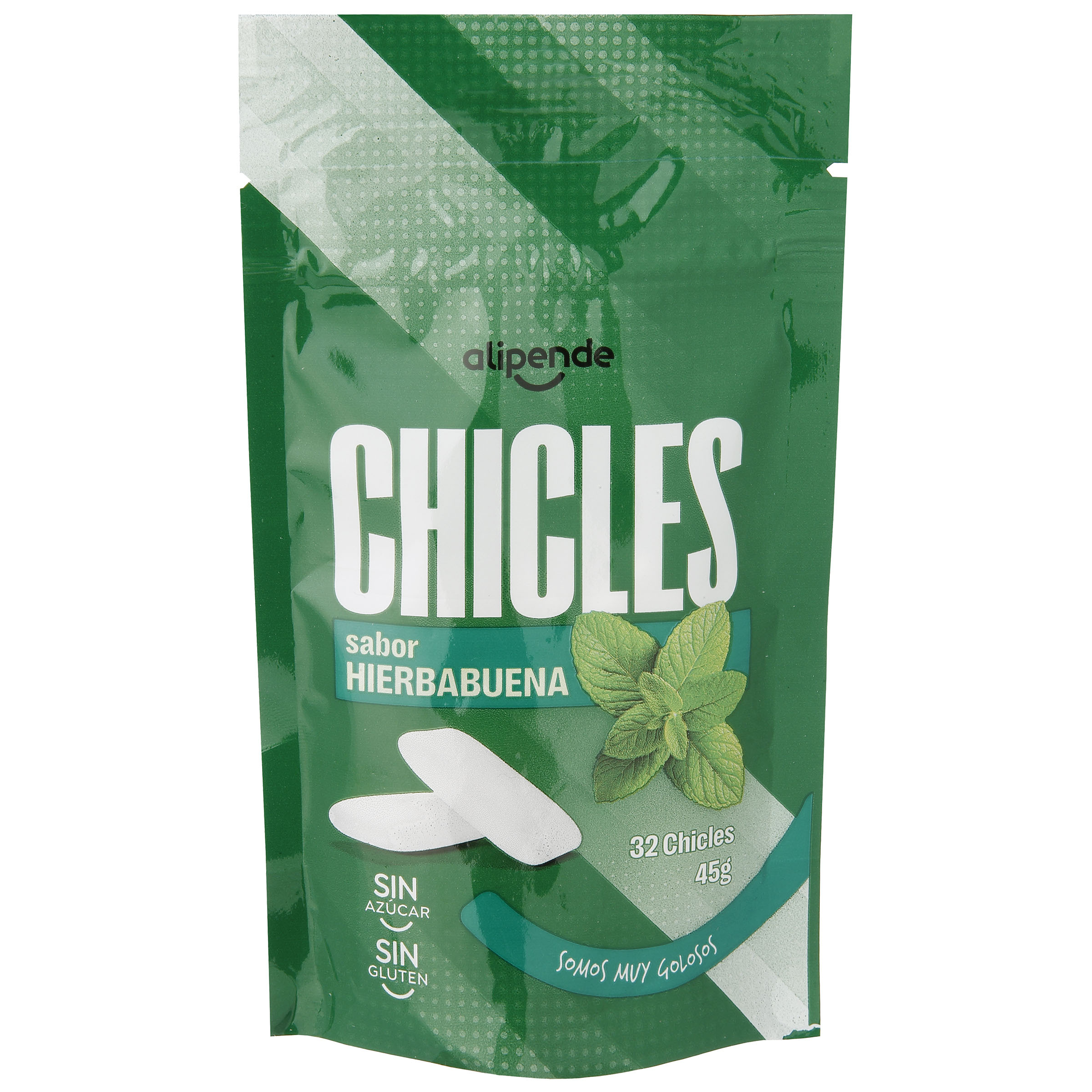 Chicles hierbabuena s/gluten s/azúcar Alipende 45g