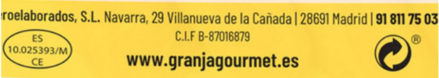 Longaniza de pollo gourmet