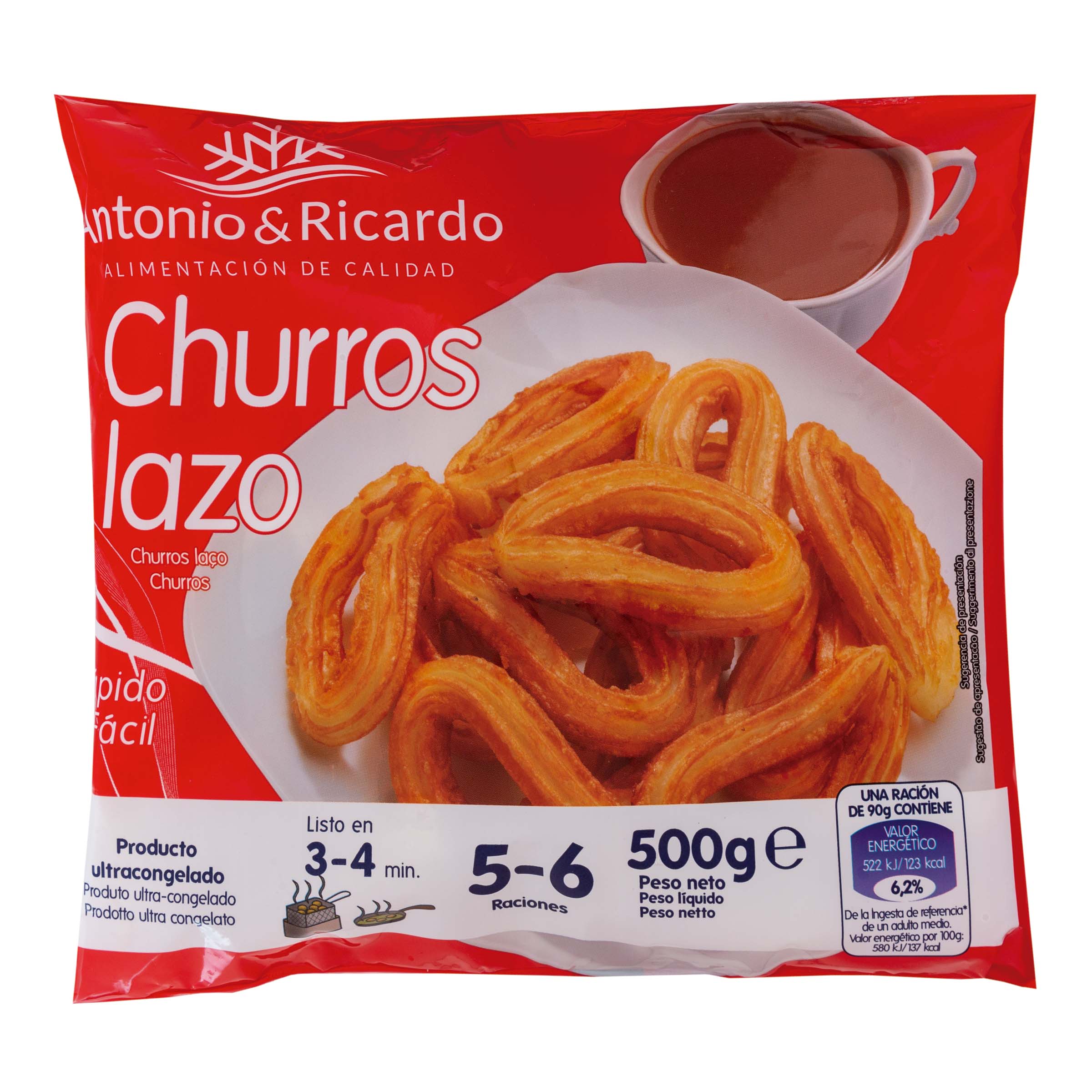 Churros lazo Antonio y Ricardo 500g