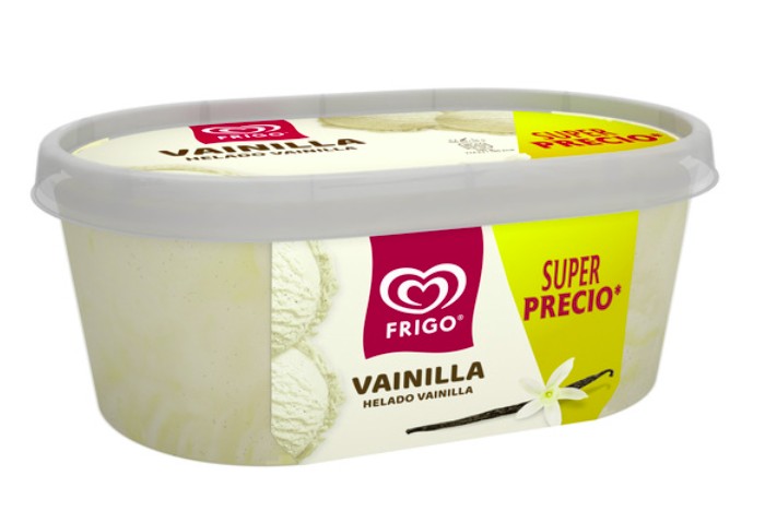 Helado vainilla Frigo 900ml