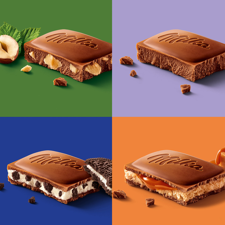 Chocolate con leche Milka 100g relleno de oreo