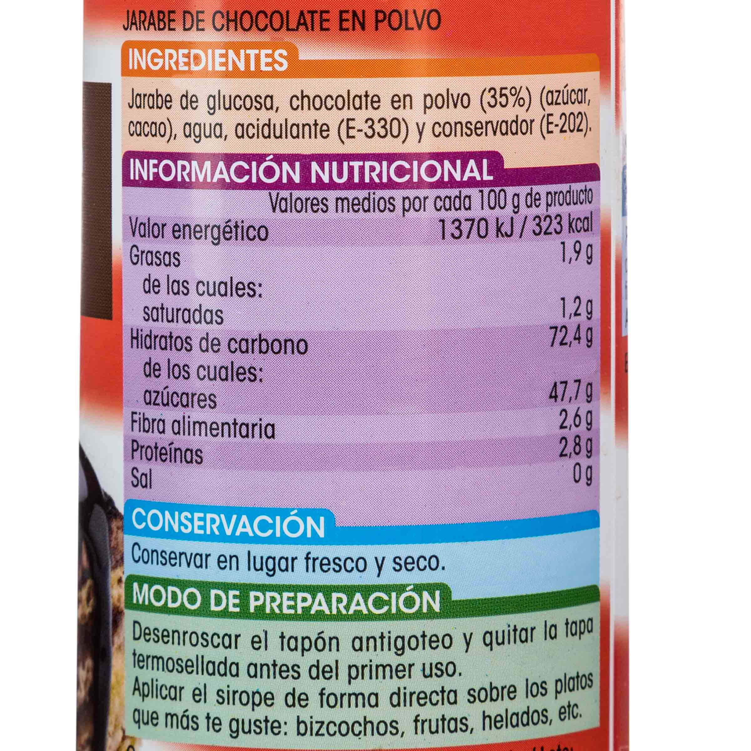 Sirope Alipende 300g chocolate