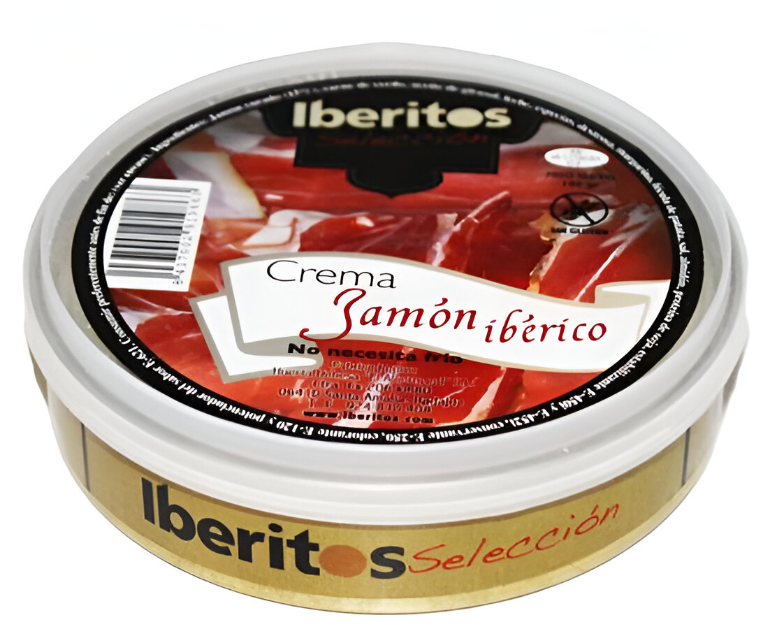 Crema de jamón ibérico Iberitos 140g