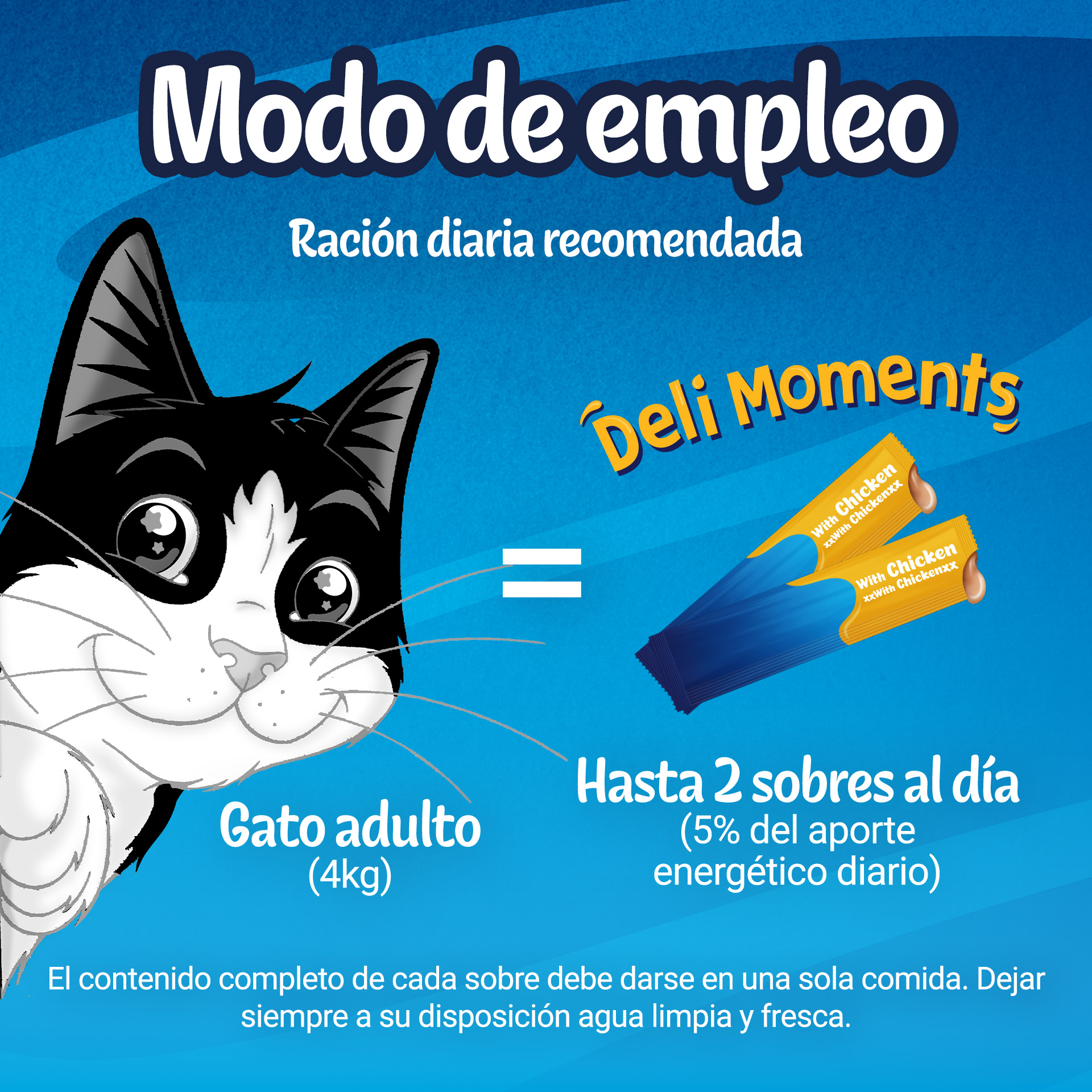 Alimento para gato PURINA&reg; FELIX&reg; Deli Moments Con Salmón 4x10g