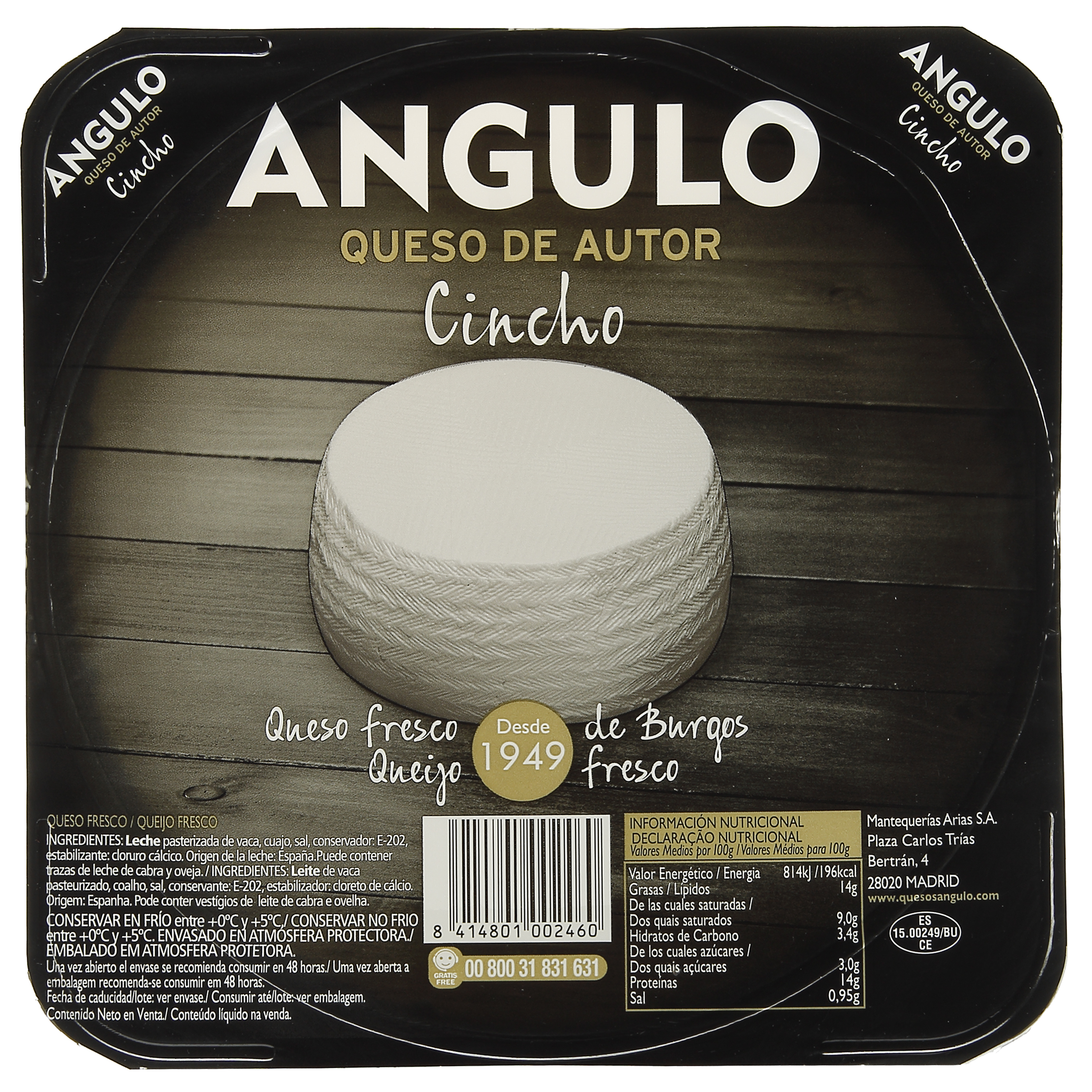 Queso fresco de Cincho Angulo