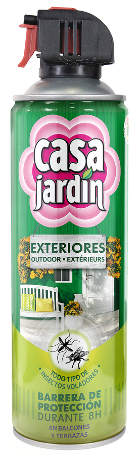 Insecticida Spray Casa Jardín 500 ml Exterior
