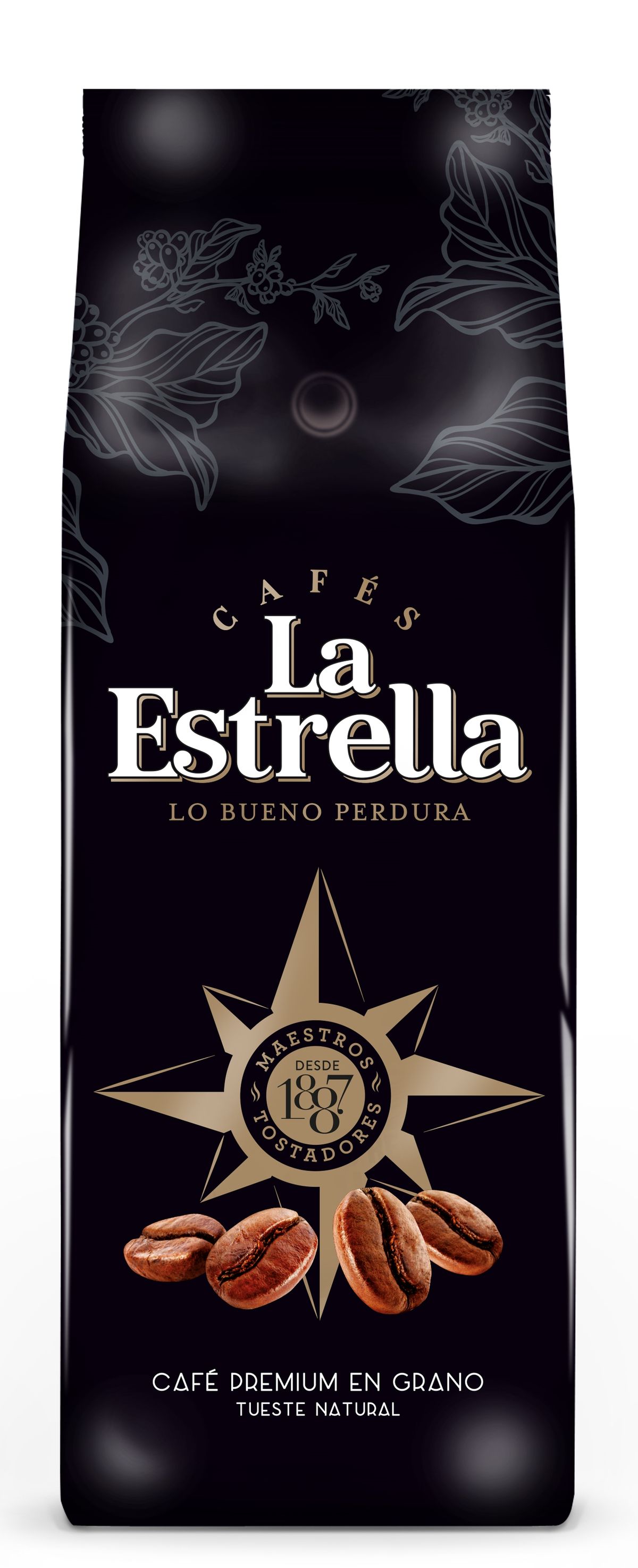 Café en grano premium La Estrella 500g