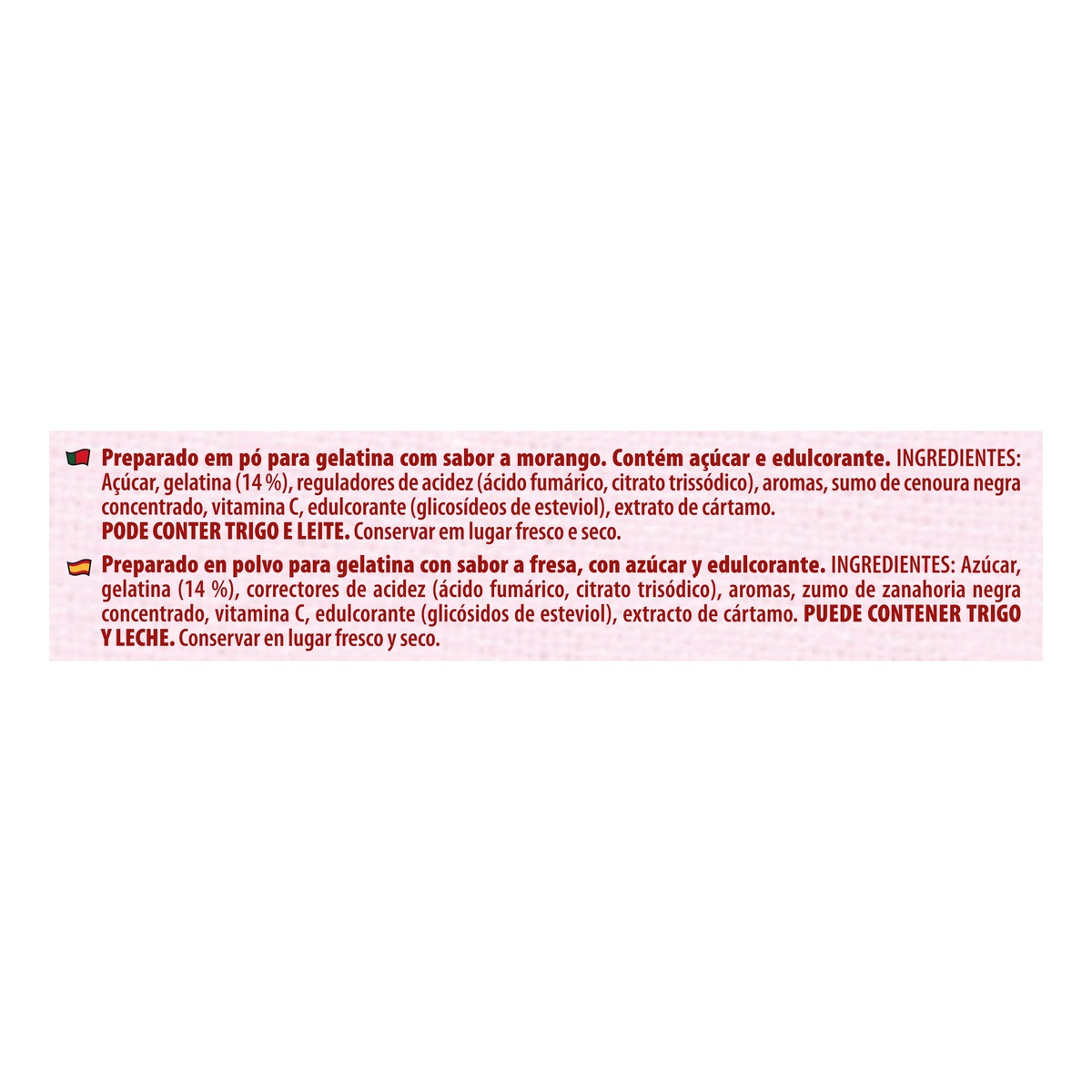 Gelatina de fresa Royal 114g