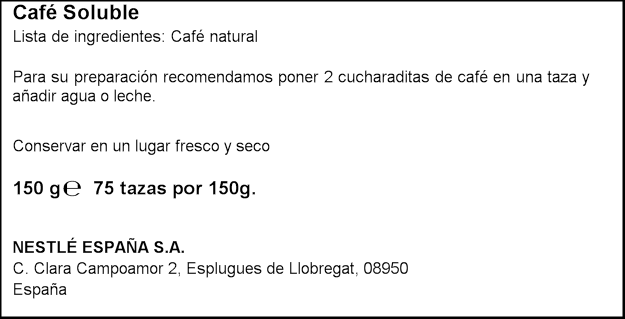 Café soluble natural Nescafé Classic 150g