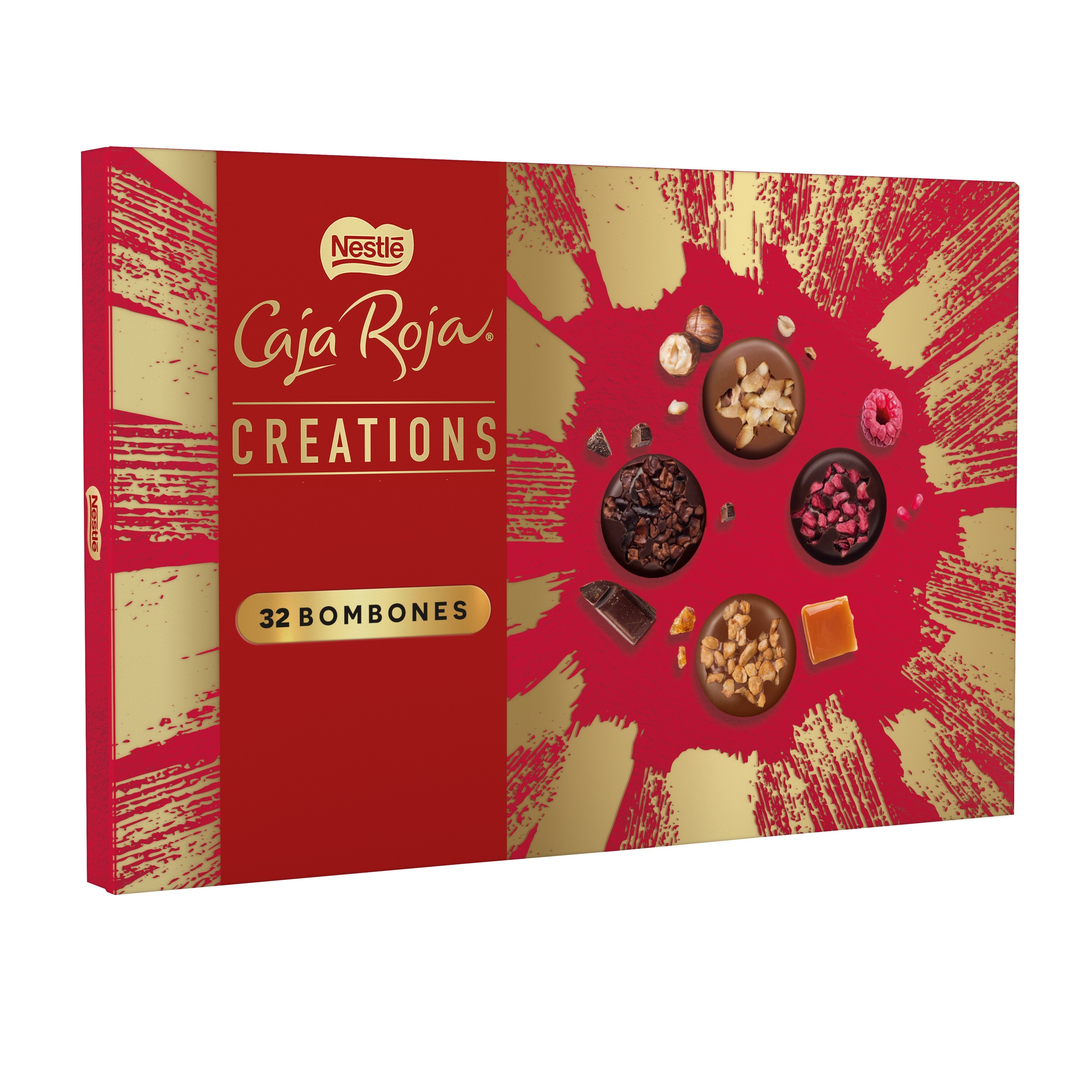 Bombón caja roja Nestlé 398g creations surtidos