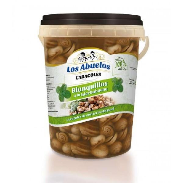 Caracoles blanquillos a la hierbabuena Los Abuelos 1kg