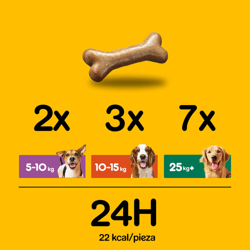 Snack perro Biscrokg Pedigree 500g