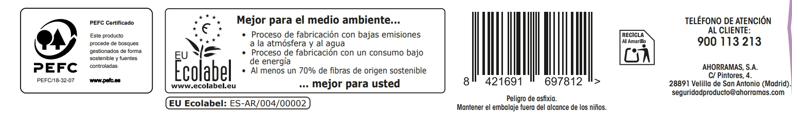 Pañuelos compactos Lanta 10 uds extra suave