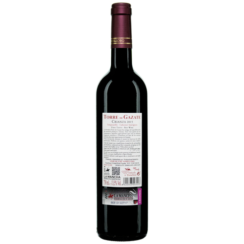 Vino tinto DO La Mancha Torre de Gazate crianza