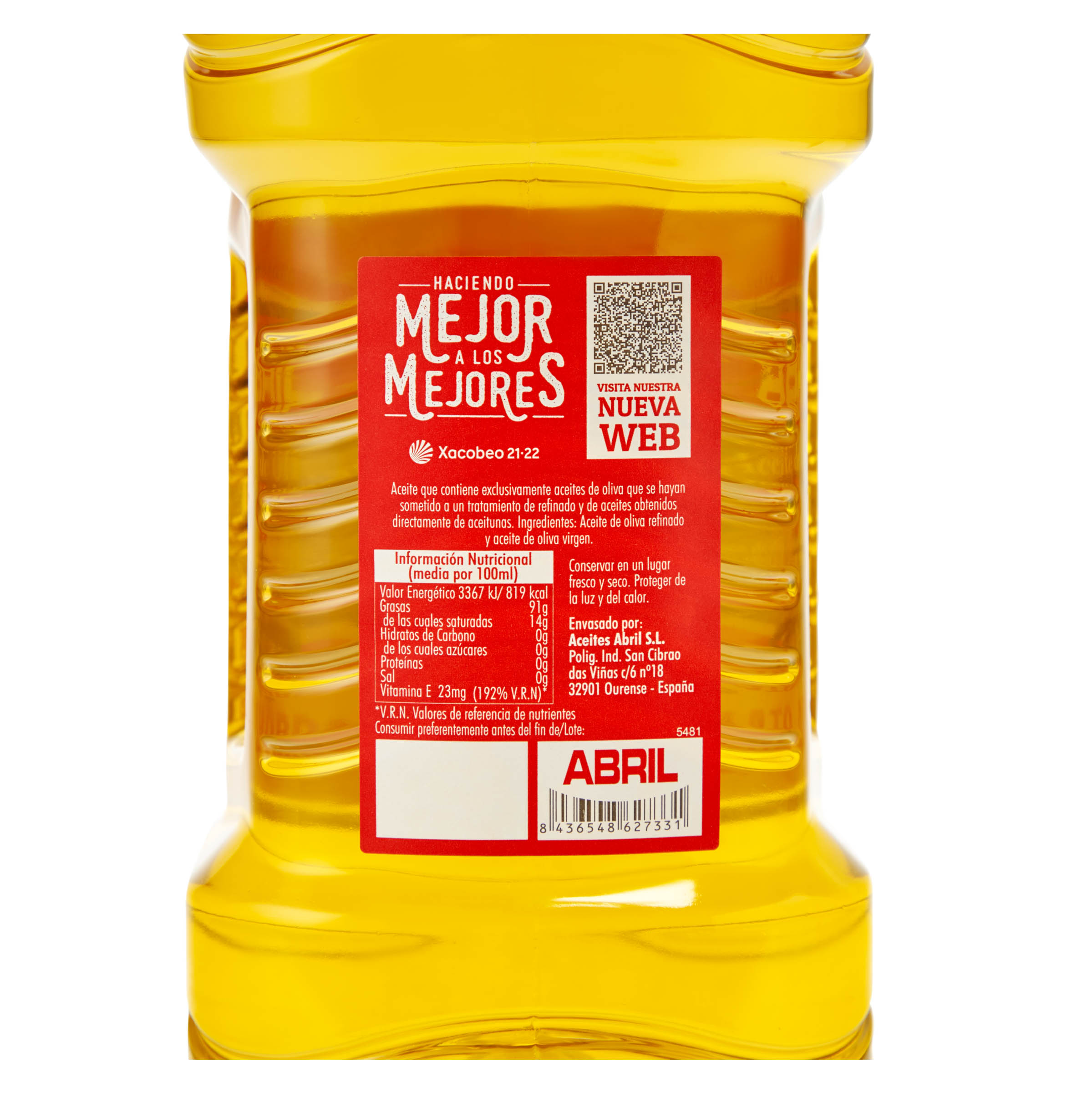 Aceite de oliva suave Abril 2l