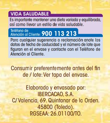 Cacao soluble sin gluten Alipende 900g