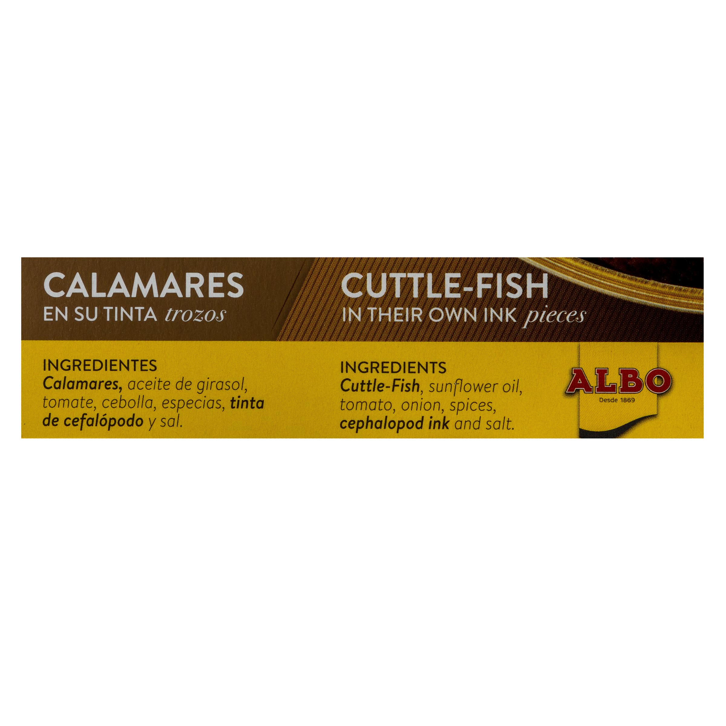 Calamar Albo 72g en su tinta