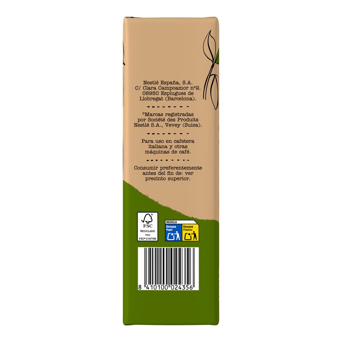 Café molido Bonka mezcla 50/50 250g