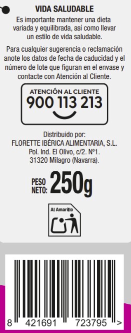 Ensalada cuatro estaciones Alipende 250g