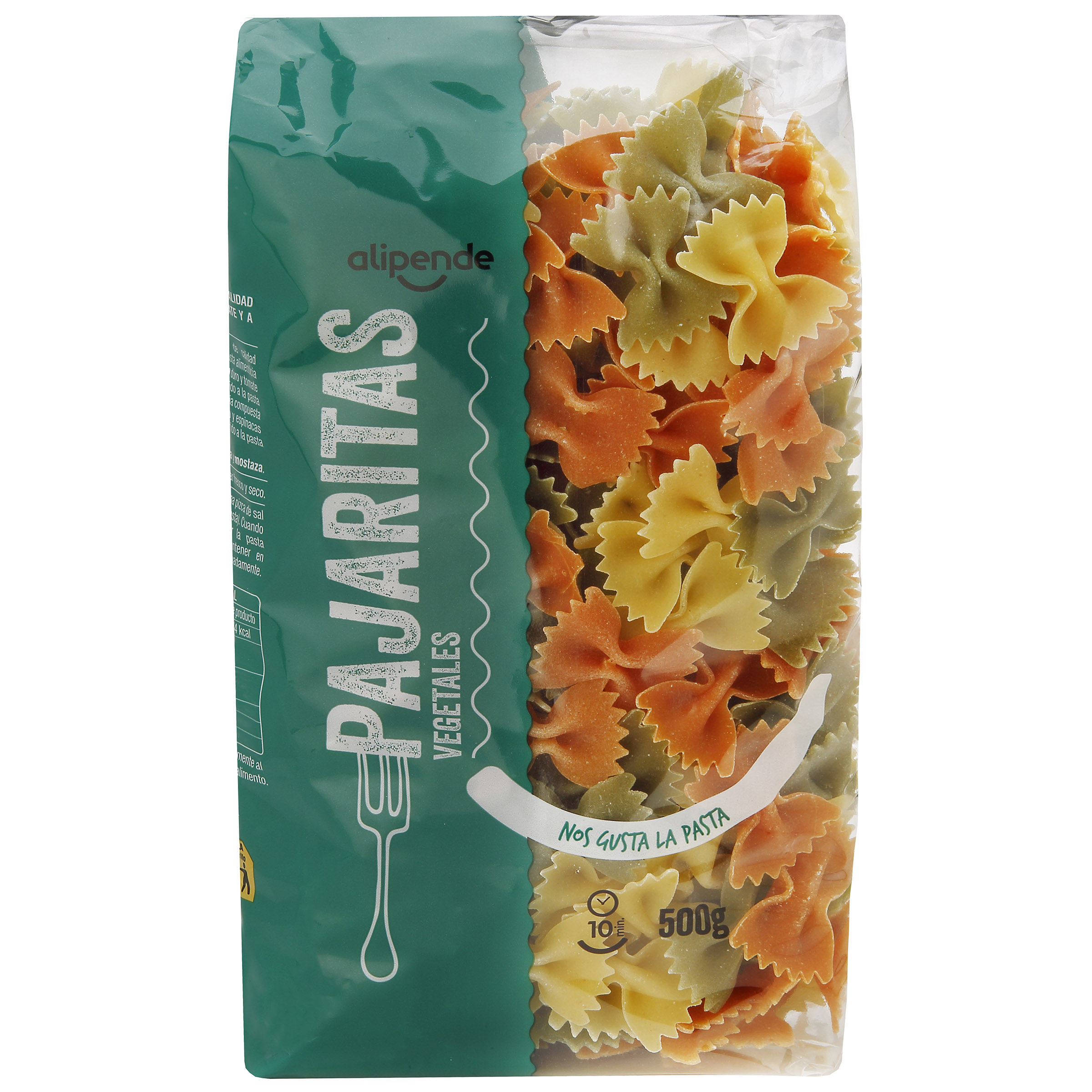 Pajaritas Alipende 500g con vegetales