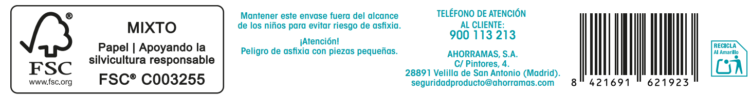 Pañuelos compactos Lanta 10 uds mentol fuerte
