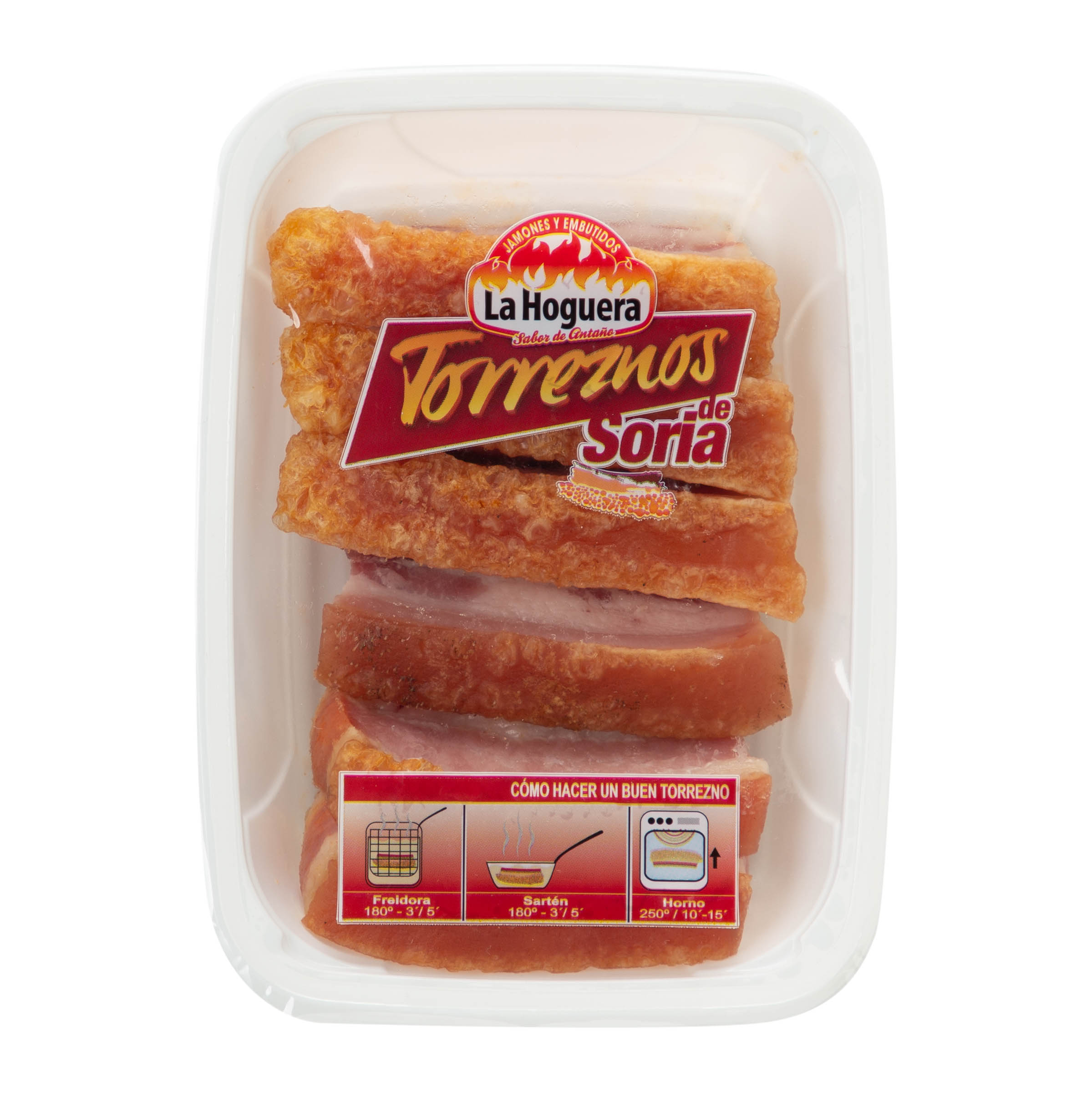 Torreznos de Soria La Hoguera 140g aproximadamente