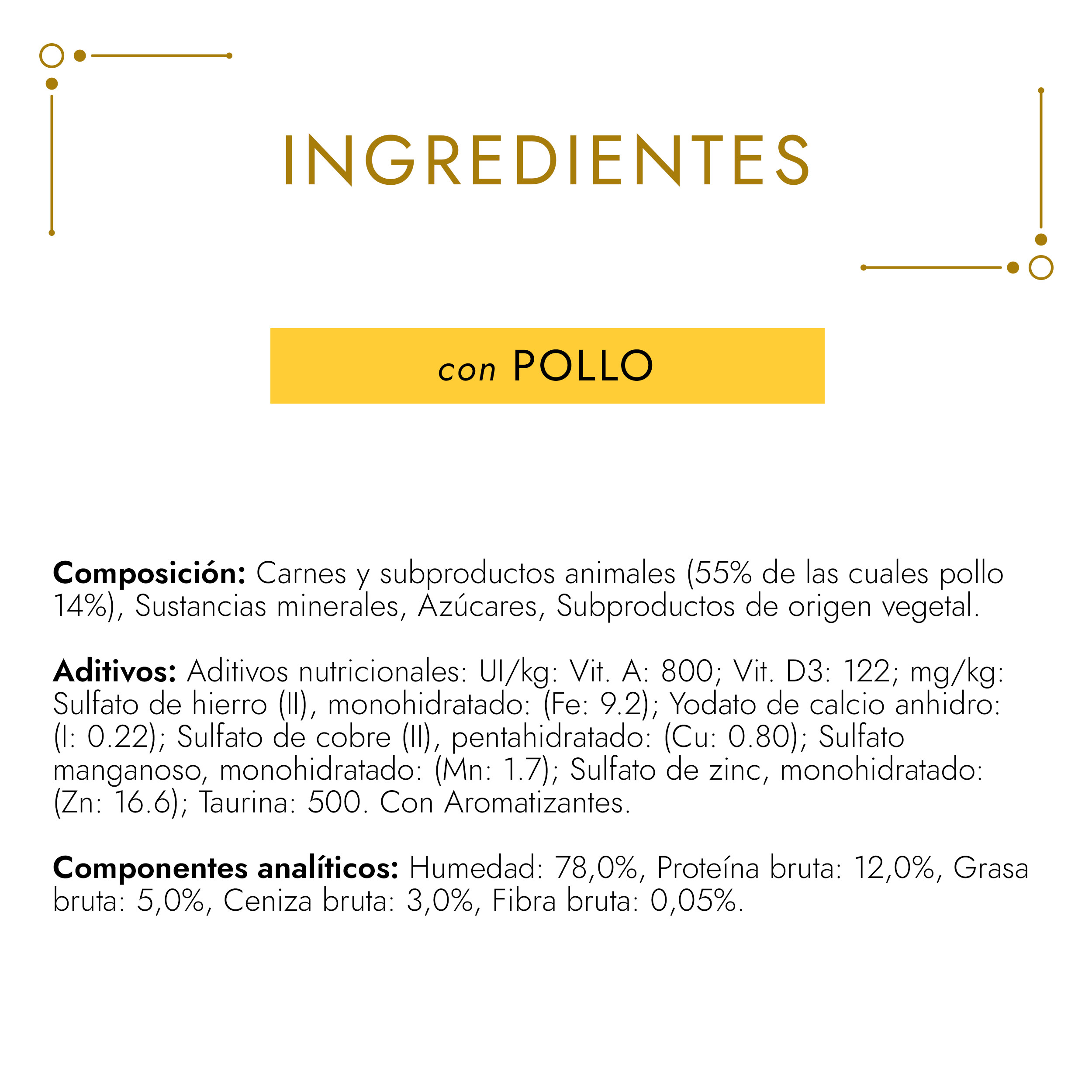 Comida húmeda gato Gourmet Gold tarrina pollo 85g