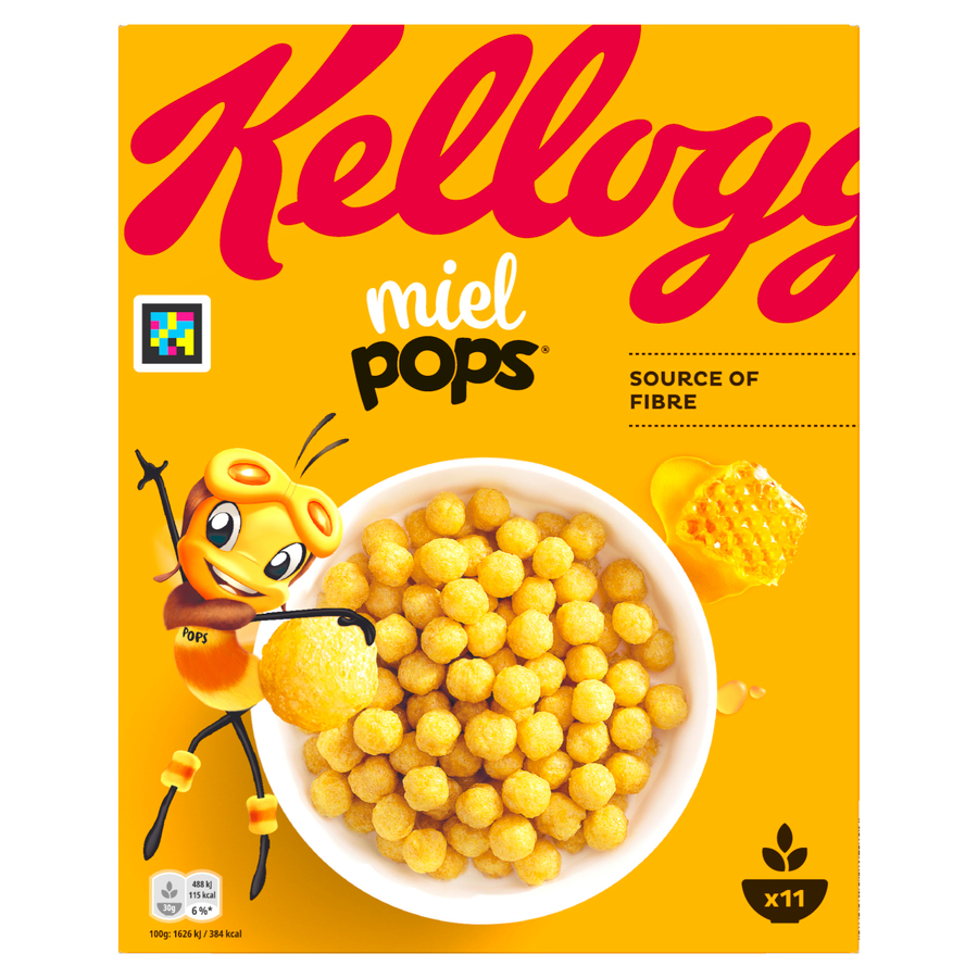 Cereales pops miel de Kellogg&acute;s 330g