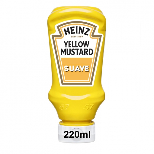 Mostaza Heinz 220ml bocabajo