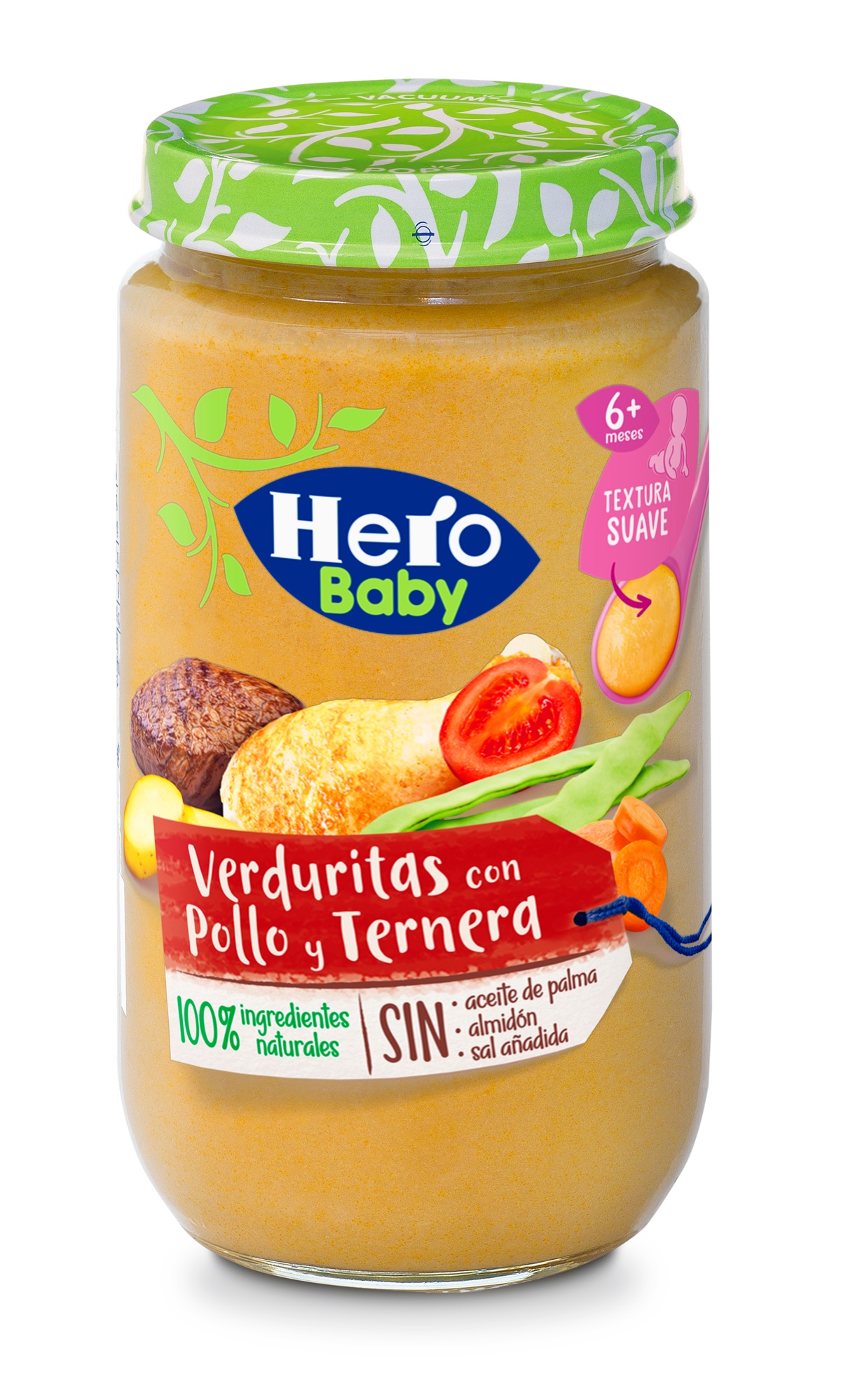Tarrito Hero Baby verduritas con pollo