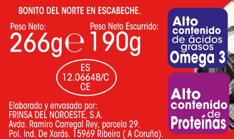 Bonito Alipende 190g en escabeche