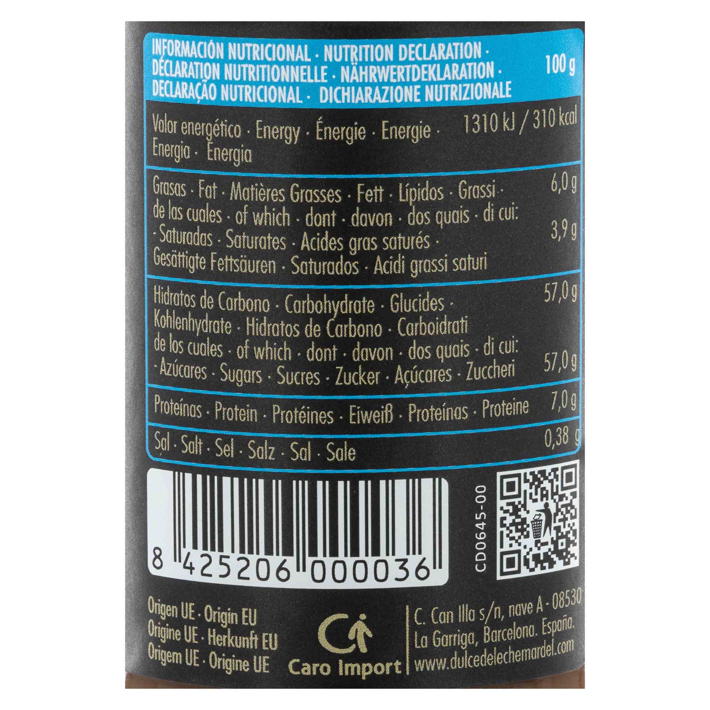 Dulce de leche Mardel clásico 350g