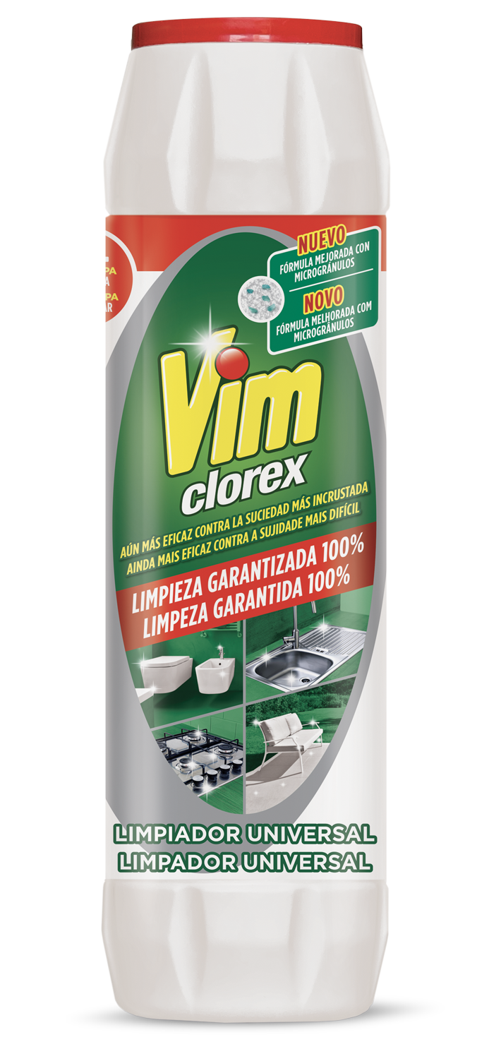 Limpiador polvo Vim 750 gr Clorex