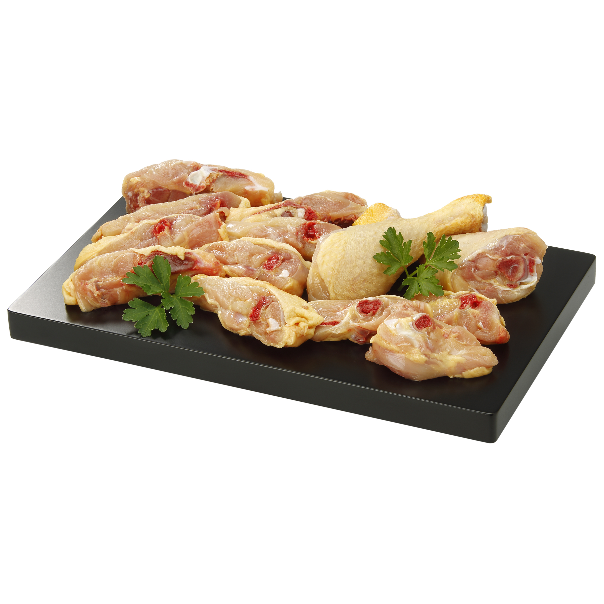Traseros de pollo amarillo Pazo de Pías