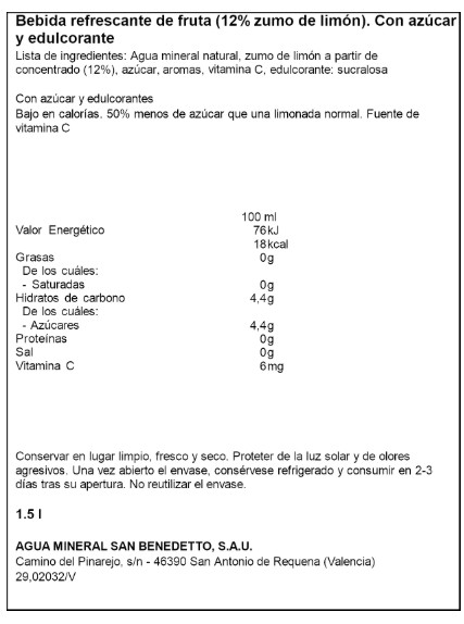 Limonada Enjoy 1,5L