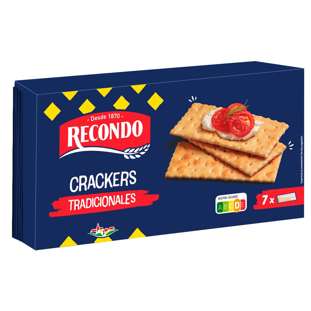 Crackers Recondo 250g natural