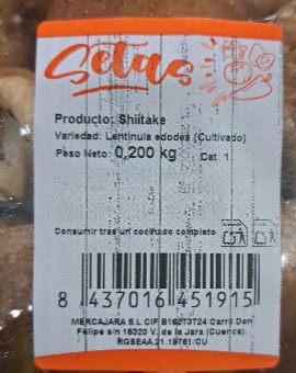 Seta shitake 200g